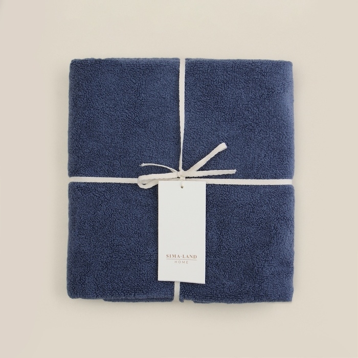 Коврик махровый SL HOME: Basic Коврик махровый SL HOME: Basic "Ривьера" 50х70 см, 100% хлопок, 730 г/м2