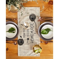 Дорожка "Этель" Homemade 30*70 см, 100% хлопок, саржа 190 г/м2 Дорожка "Этель" Homemade 30*70 см, 100% хлопок, саржа 190 г/м2