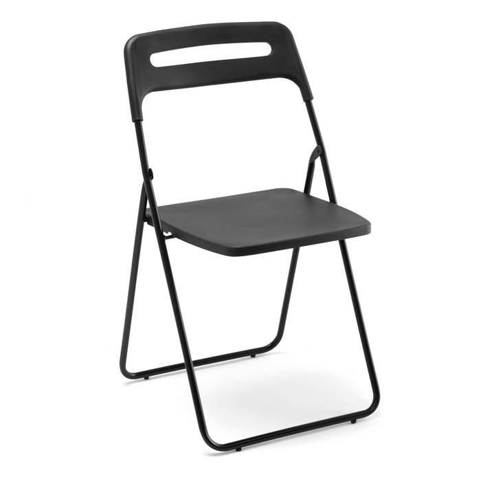 Стул складной, черный