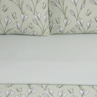 Постельное бельё LoveLife дуэт Tulips 143х215см-2шт,225х240см,50х70см-2шт, жатка, 100% п/э, 100гр/м2