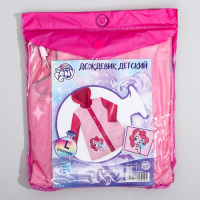 Дождевик детский, размер L, 110-120 см , My Little Pony