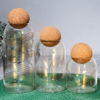 Банка для хранения сыпучих продуктов и круп &laquo;Геометрия&raquo;, 1000 мл