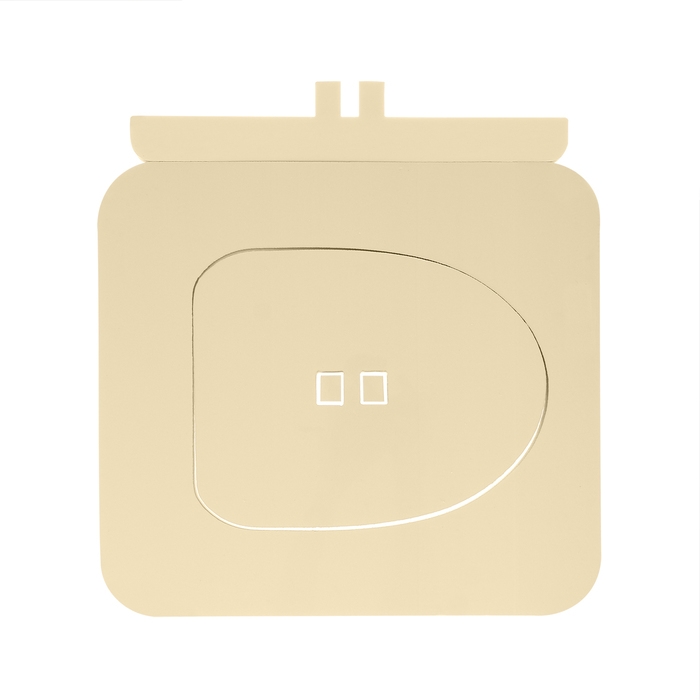 Сиденье для уличного туалета, 38 × 50 см, с крышкой, Эконом, пенополистирол Сиденье для уличного туалета, 38 × 50 см, с крышкой, Эконом, пенополистирол