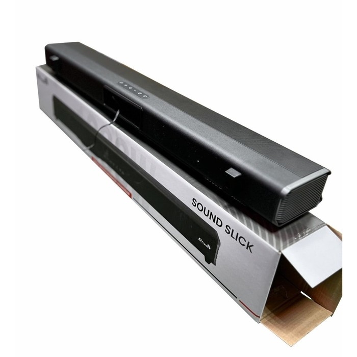 Саундбар ELTRONIC SOUND SLICK (30-05), беспроводной, 120 Вт, USB, AUX, Optical, BT, черный