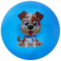 Мяч детский ZABIAKA «Пёсик», d=22 см, цвет МИКС Мяч детский ZABIAKA «Пёсик», d=22 см, цвет МИКС