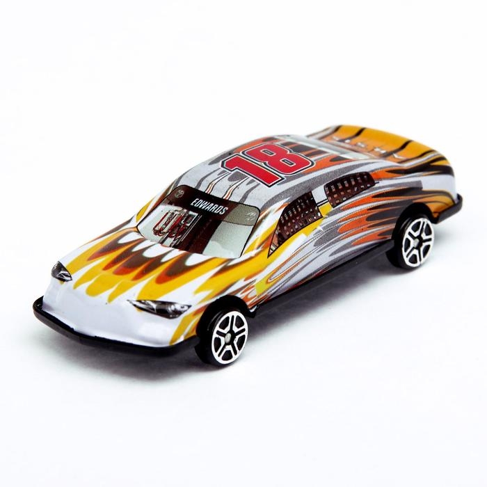 Машина металлическая &laquo;Рейсинг&raquo;, цвета МИКС