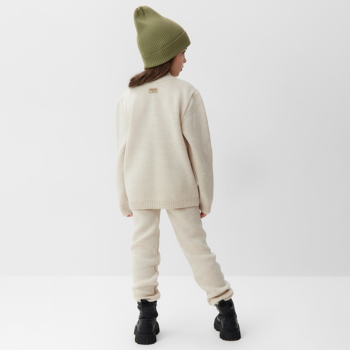 Костюм (кофта и брюки) детский MINAKU, цвет бежевый, рост 152 см Костюм (кофта и брюки) детский MINAKU, цвет бежевый, рост 152 см