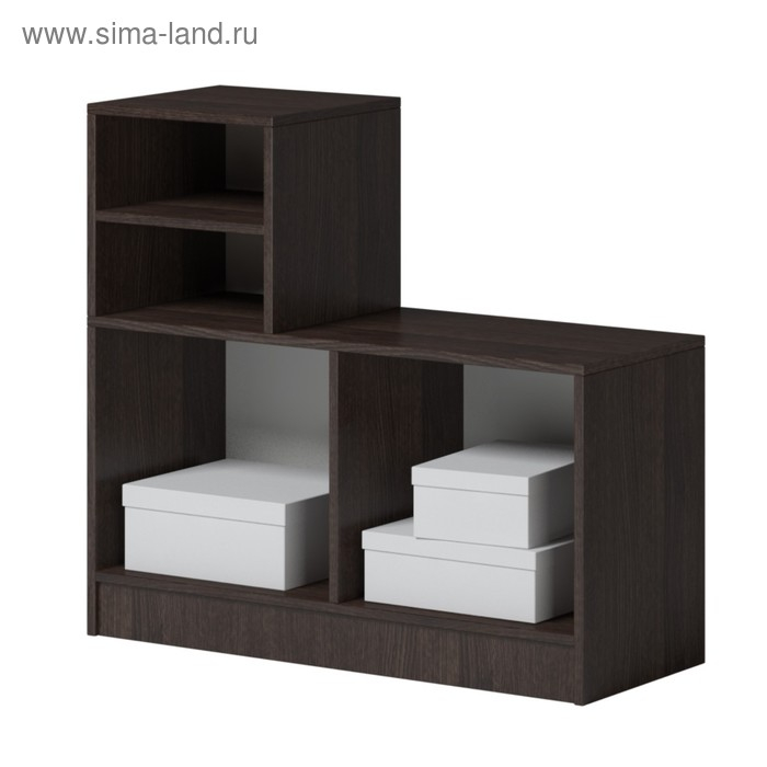 Комод-обувница &laquo;Энтер&raquo;, 900 &times; 343 &times; 816 мм, венге / дуб молочный