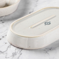 Блюдо фарфоровое овальное Magistro Urban, 260 мл, 18×9,8×2,5 см, цвет белый Блюдо фарфоровое овальное Magistro Urban, 260 мл, 18×9,8×2,5 см, цвет белый