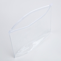 Косметичка с застёжкой зип-лок, цвет прозрачный Косметичка с застёжкой зип-лок, цвет прозрачный