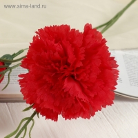 Цветы искусственные "Гвоздички" 8х67 см, красный Цветы искусственные "Гвоздички" 8х67 см, красный