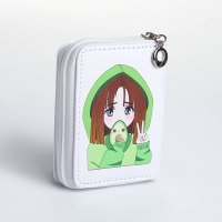 Кошелёк детский на молнии «Выбражулька», цвет белый Кошелёк детский на молнии «Выбражулька», цвет белый