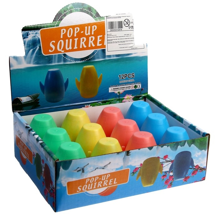 Мялка &laquo;Космонавт в ракете&raquo;, цвета МИКС