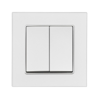 Выключатель проходной TOT Matte Glass, 10 А, 2 кл., скрытый, стекло, серебристый Выключатель проходной TOT Matte Glass, 10 А, 2 кл., скрытый, стекло, серебристый