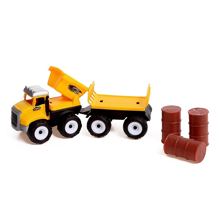 Машина инерционная &laquo;Строитель&raquo;, с прицепом