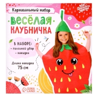 Карнавальный набор &laquo;Весёлая клубника&raquo;, фетр