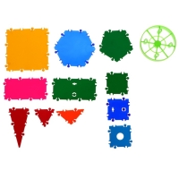 Конструктор ТИКО «Фантазёр», 131 деталь, 4 колеса Конструктор ТИКО «Фантазёр», 131 деталь, 4 колеса