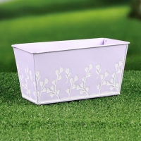 Кашпо - бонсай "Ландыши" лавандовое, 20х10х10см