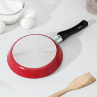 Сковорода блинная Colibri, d=18 см, пластиковая ручка, антипригарное покрытие, цвет красный Сковорода блинная Colibri, d=18 см, пластиковая ручка, антипригарное покрытие, цвет красный