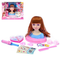 Кукла-манекен для создания причёсок &laquo;Стилист&raquo; с аксессуарами, МИКС