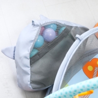 Развивающий коврик 3 в 1 &laquo;Енот&raquo;, 68х68 см, 30 цветных шариков, 5 игрушек, Крошка Я