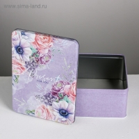 Набор подарочных жестяных коробок &laquo;Just for you&raquo;, 26 х 18,5 х 9 см