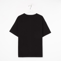 Футболка &laquo;Kiss me&raquo; Принцессы oversize, цвет чёрный