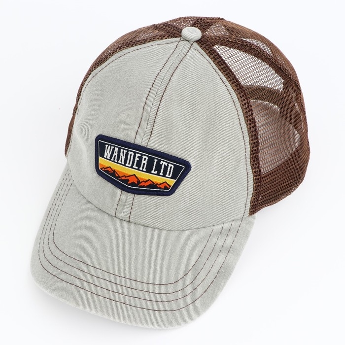 Кепка мужская с сеткой Wander LTD, р-р 56 Кепка мужская с сеткой Wander LTD, р-р 56