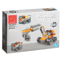 Конструктор &laquo;Спецтранспорт&raquo;, 3 в 1, 61 деталь