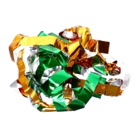 Новогодняя хлопушка пружинная поворотная «С новым годом!», 11 см., на новый год Новогодняя хлопушка пружинная поворотная «С новым годом!», 11 см., на новый год