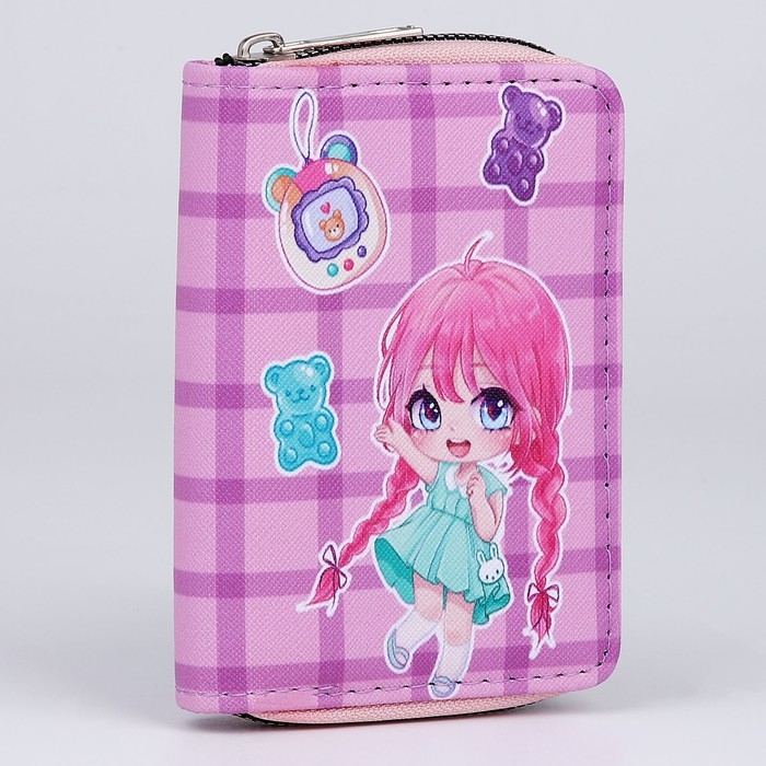 Кошелёк детский «Аниме» 12х9.5х2см Кошелёк детский «Аниме» 12х9.5х2см