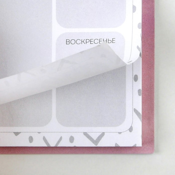 Планинг с отрывными листами &laquo;Самолет&raquo;, мягкая обложка, 50 листов