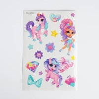 Подарочный набор для девочки «Волшебный единорог», сумка, наклейка, анкета, браслет Подарочный набор для девочки «Волшебный единорог», сумка, наклейка, анкета, браслет