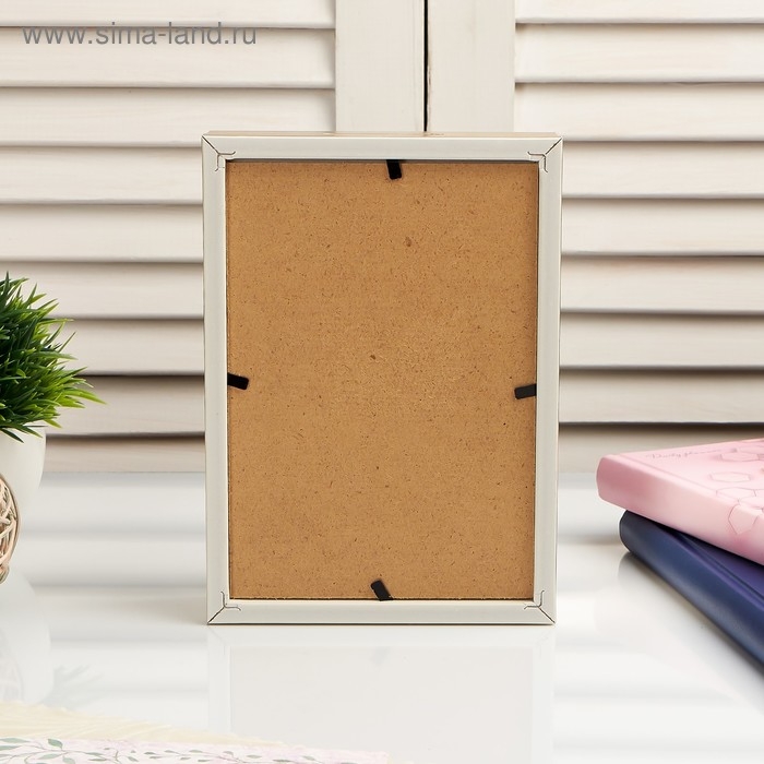 Копилка интерьерная пластик "Зайка в короне с кружечкой" 17х12х3,8 см