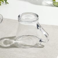 Набор кружек стеклянный «Крома», 260 мл, 2 шт Набор кружек стеклянный «Крома», 260 мл, 2 шт