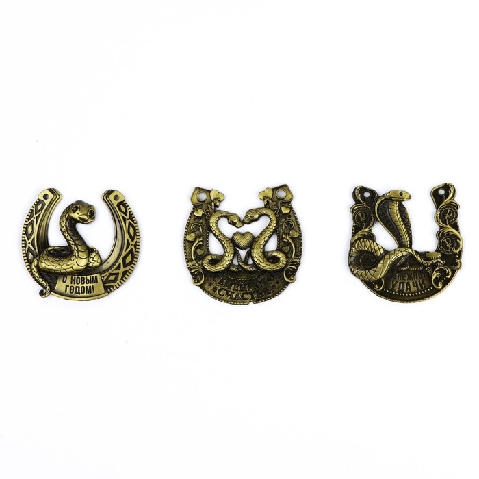 Подкова новогодняя «Новый год: Новогодняя», МИКС, 5.5 см Подкова новогодняя «Новый год: Новогодняя», МИКС, 5.5 см