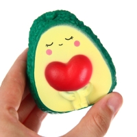 Набор резиновых игрушек для ванны &laquo;Авокадики&raquo;, 6,5 см, 2 шт, Крошка Я