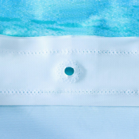 Штора для ванны Доляна &laquo;Прибой&raquo;, 180&times;180 см, EVA