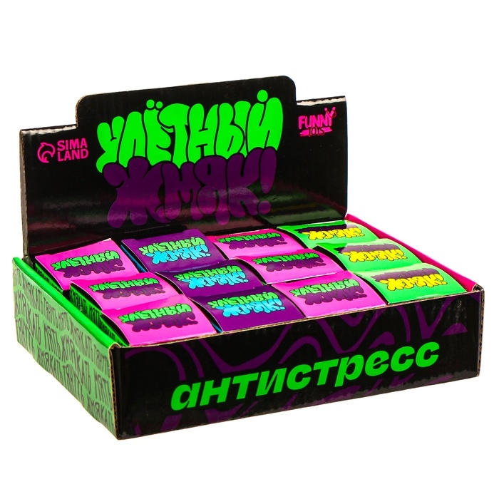 Игрушка-антистресс Игрушка-антистресс "Улетный жмяк" 4см, паста