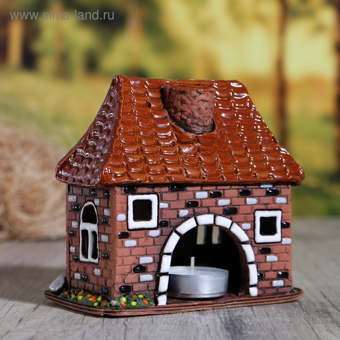 Аромалампа Домик &laquo;Натали&raquo;, ручная работа, микс, 12,5 см