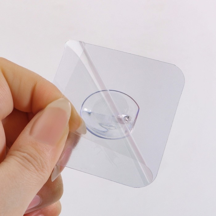 Органайзер для хранения &laquo;Classic&raquo;, навесной, 2 секции, с клеевой основой, 14,5 &times; 14,5 &times; 7,5 см, цвет МИКС