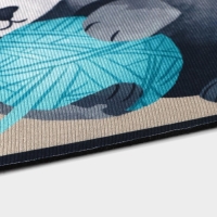 Коврик влаговпитывающий придверный Доляна &laquo;Котёнок&raquo;, без окантовки, 39&times;59 см