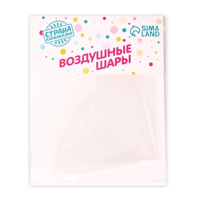 Шар полимерный 24" &laquo;Сфера&raquo;, прозрачный