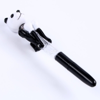 Прикол ручка &laquo;Панда&raquo;, боксёр, светятся глаза