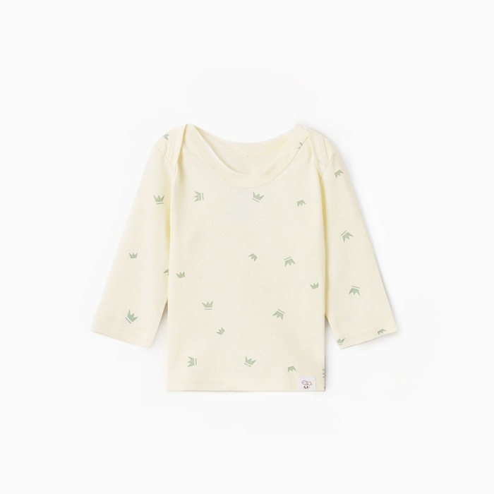 Лонгслив детский MINAKU, цвет молочный, рост 86-92 см Лонгслив детский MINAKU, цвет молочный, рост 86-92 см