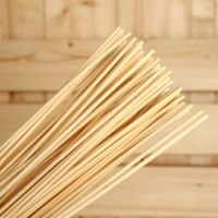 Веник массажный для бани &laquo;С легким паром&raquo;, бамбук, 57 см