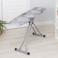 Доска гладильная Dogrular &laquo;Элона&raquo;, 120&times;38 см, регулируемая высота до 90 см, цвет серый