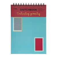 Скетчбук 18х25см для пастели, 30 листов "Геометрия", жесткая обложка, плотность 130 гр, МИКС Скетчбук 18х25см для пастели, 30 листов "Геометрия", жесткая обложка, плотность 130 гр, МИКС