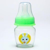 Бутылочка для кормления &laquo;Наше чудо&raquo;, классическое горло, 60 мл., от 0 мес., цвет зелёный