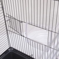 Клетка для птиц "Пижон" №104-Б, разборная, 2 секции, 58 х 40 х 88см, серая Клетка для птиц "Пижон" №104-Б, разборная, 2 секции, 58 х 40 х 88см, серая